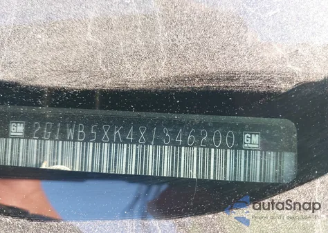 2008 Chevrolet Impala Ls from USA, damaged, VIN 2G1WB58K481346200